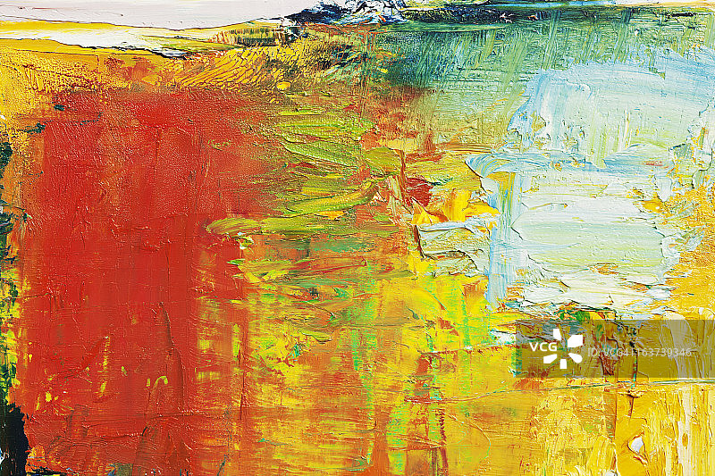 抽象黄色和红色艺术背景图片素材