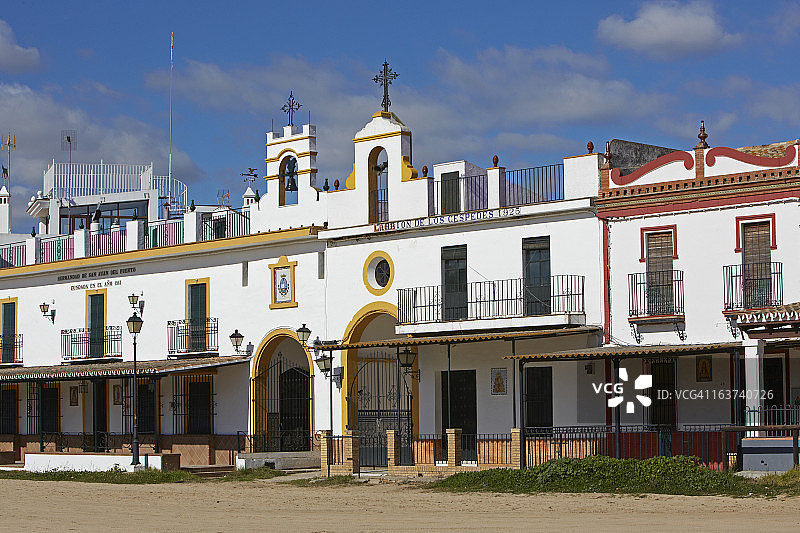 埃尔罗西奥的传统建筑图片素材
