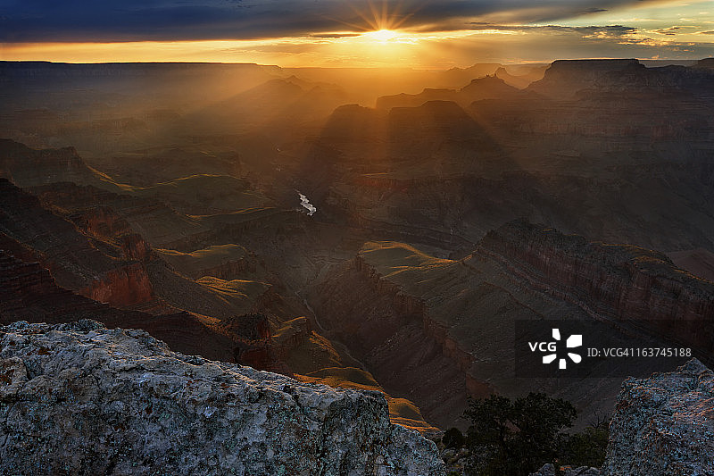 大峡谷的阳光图片素材