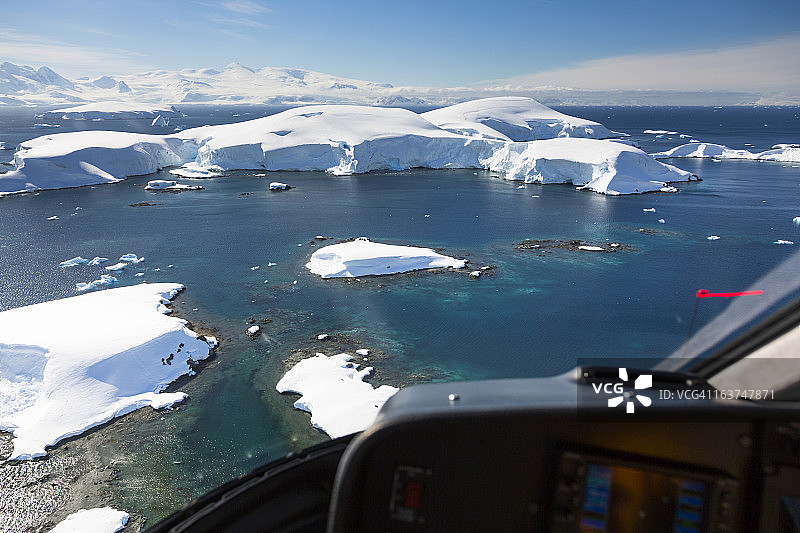 威廉敏娜湾鸟瞰图片素材