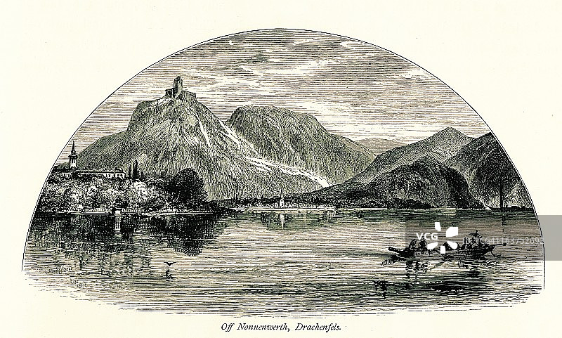 德国诺嫩韦特古董欧洲插图图片素材