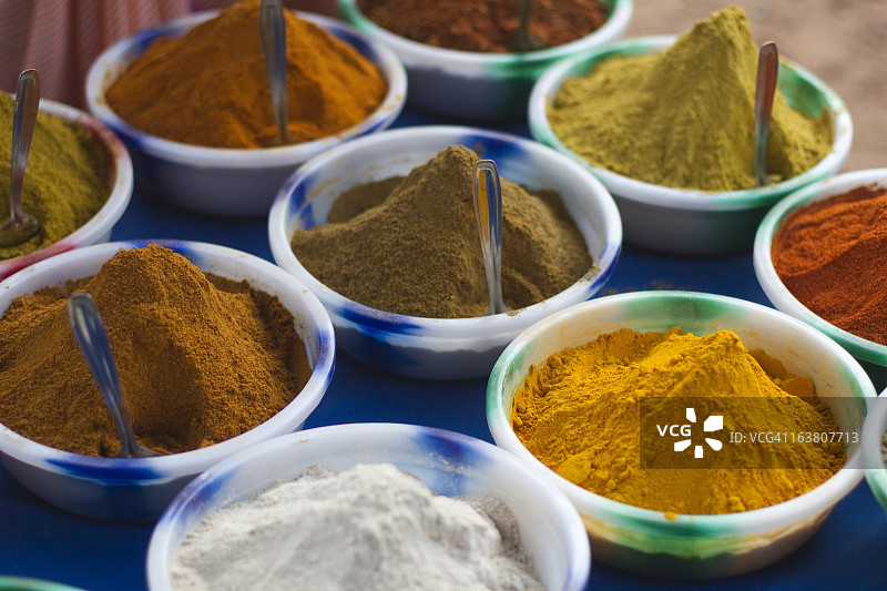 印度香料图片素材