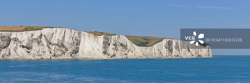 英国肯特郡多佛白色悬崖图片素材