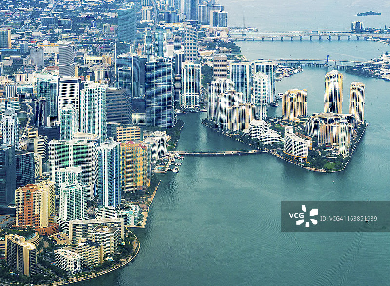 迈阿密布里克尔岛图片素材