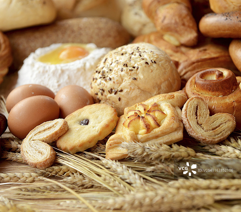 异国情调的面包图片素材