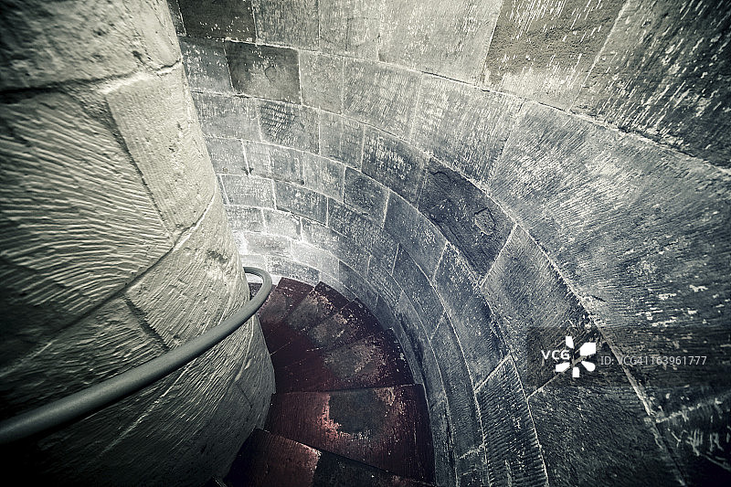 城堡内部的楼梯图片素材