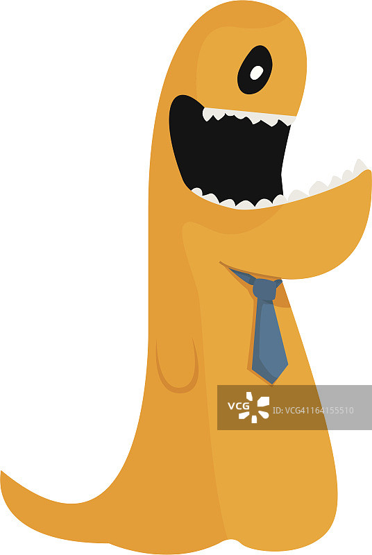 大嘴迷你怪兽图片素材