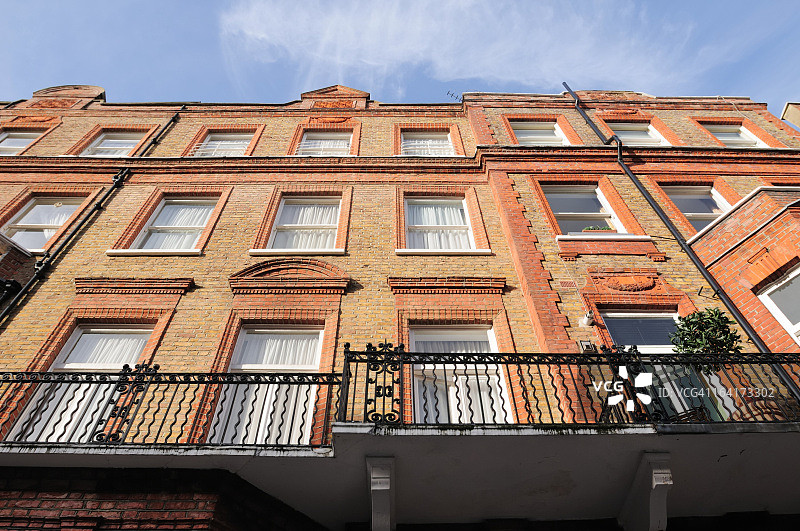 英式砖房图片素材