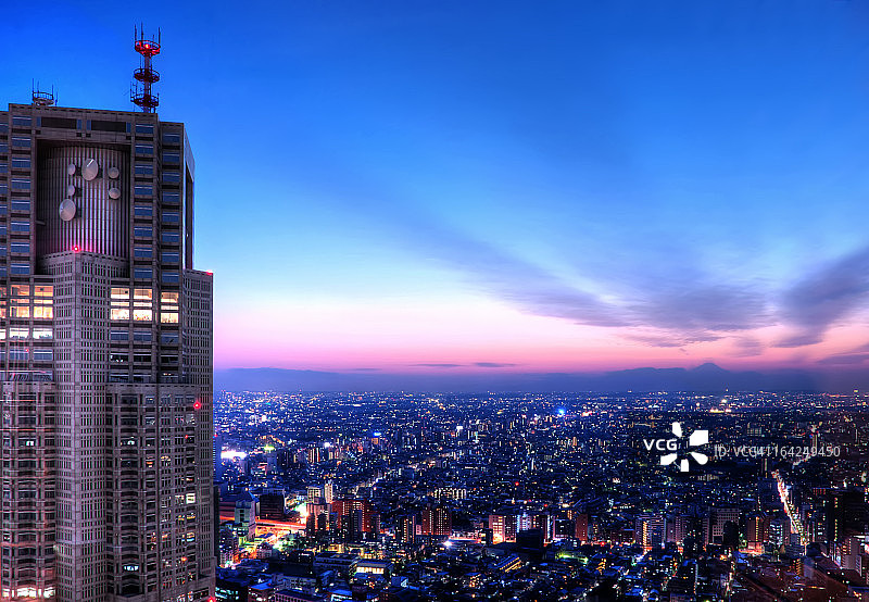 东京市政府大楼图片素材
