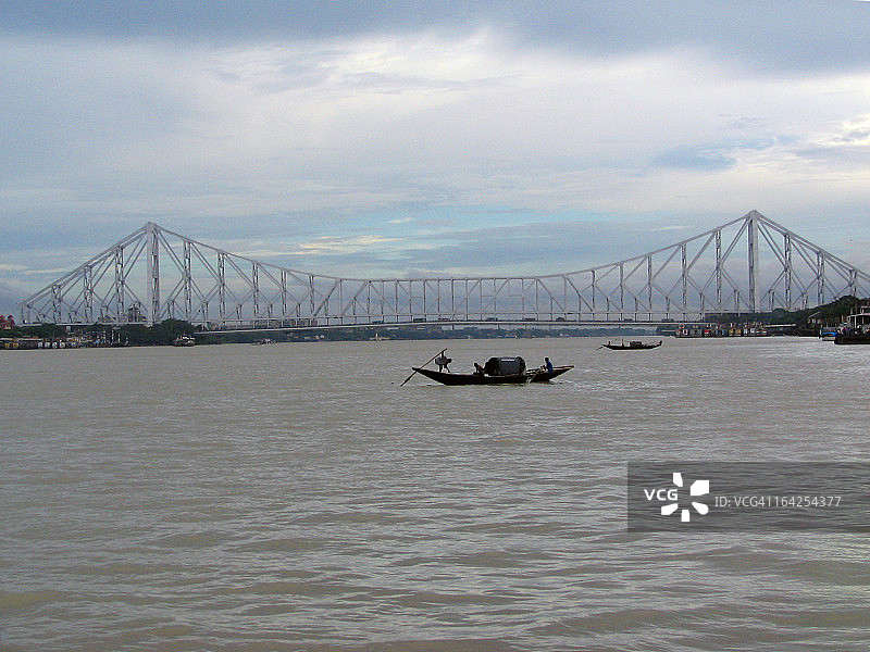 豪拉大桥的黄昏图片素材