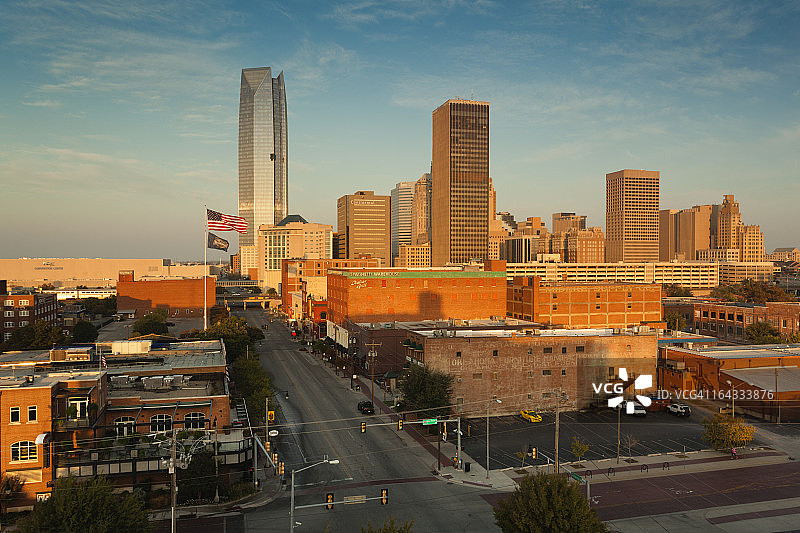 俄克拉何马城城市景观图片素材