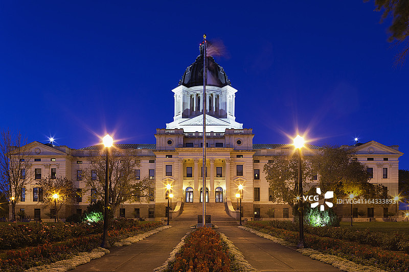 南达科他州皮埃尔市外观图片素材