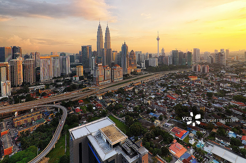 吉隆坡城市风光图片素材