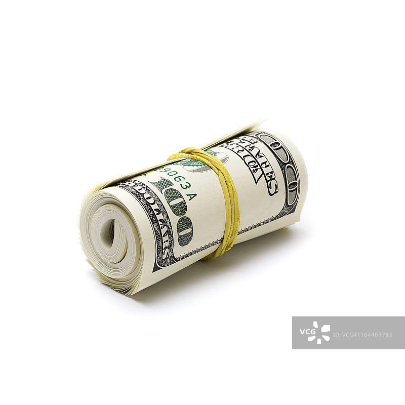 美元卷图片素材