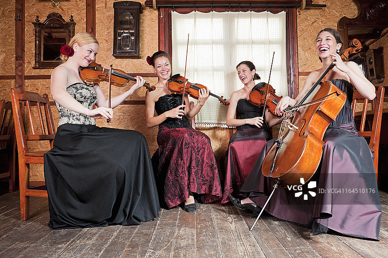 弦乐四重奏图片素材