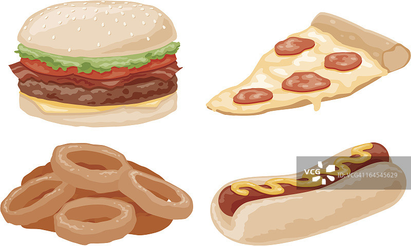 快餐图标图片素材