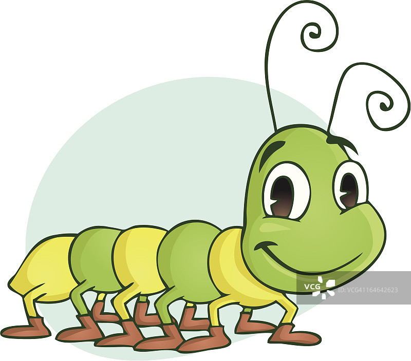 快乐的小蜈蚣图片素材