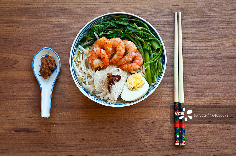 马来西亚虾面图片素材