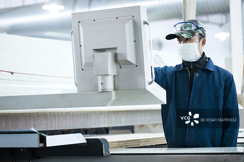 木工木材横切图片素材