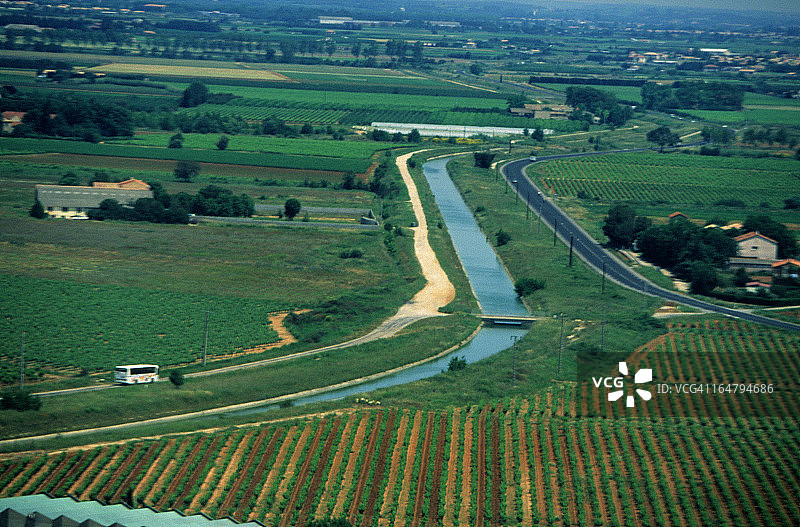 米迪运河图片素材