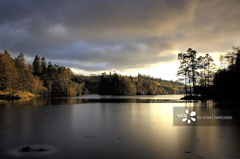 冬季的塔尔恩豪斯图片素材
