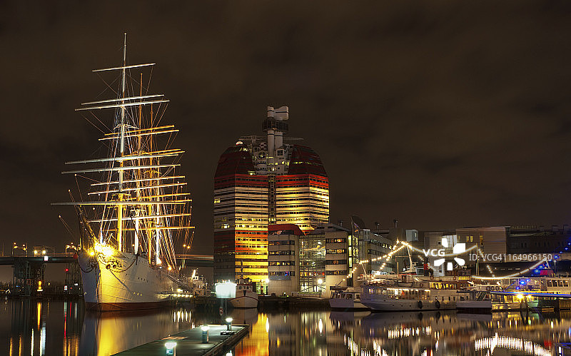 哥德堡城市码头图片素材