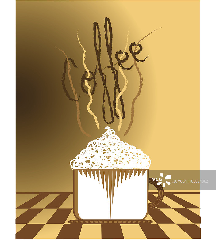 咖啡概念（eps）图片素材