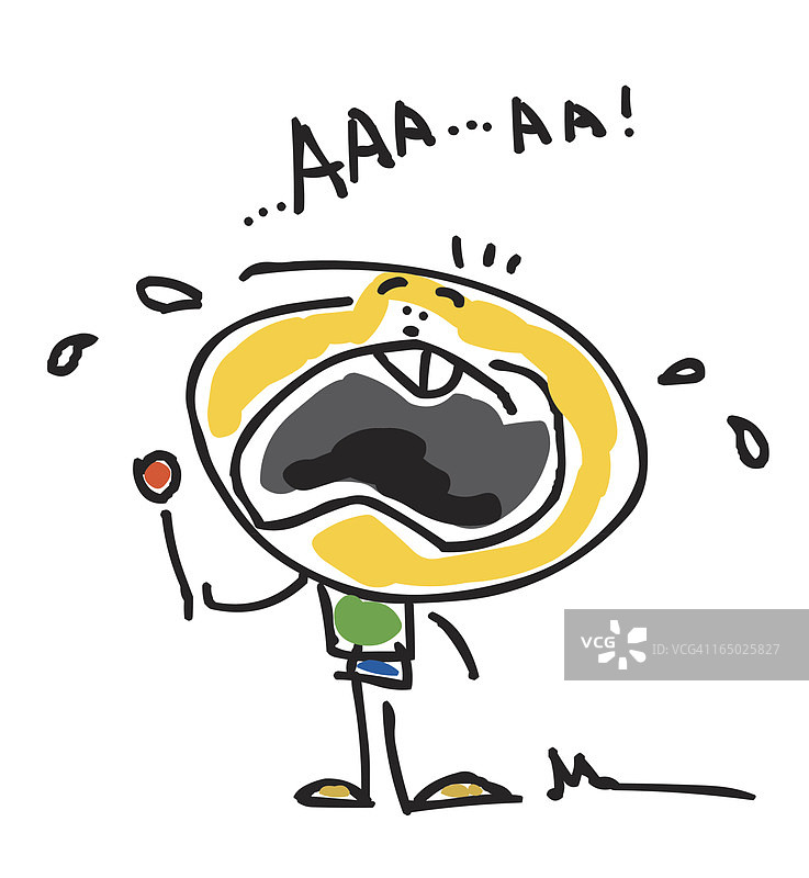 哭泣的婴儿图片素材