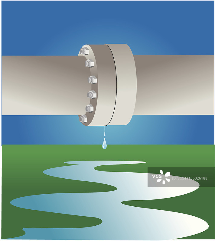水管漏水滴水图片素材