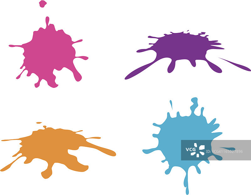 油漆飞溅图片素材