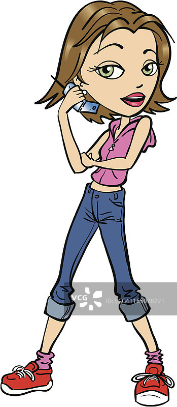 自拍女孩图片素材