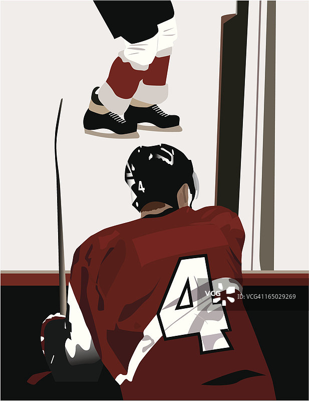 冰球运动员（EPS格式）图片素材