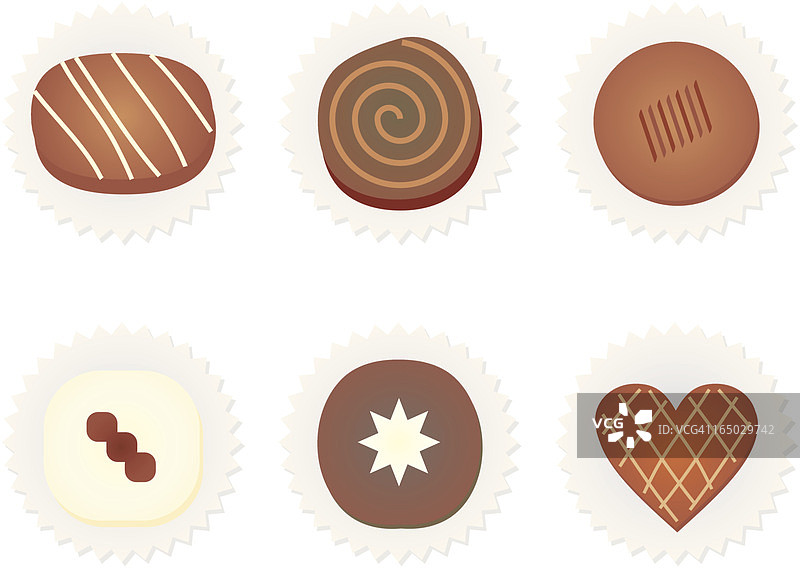 巧克力矢量素材图片素材
