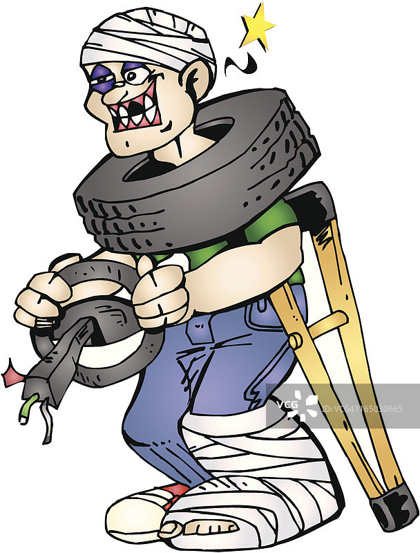 糟糕的司机…图片素材