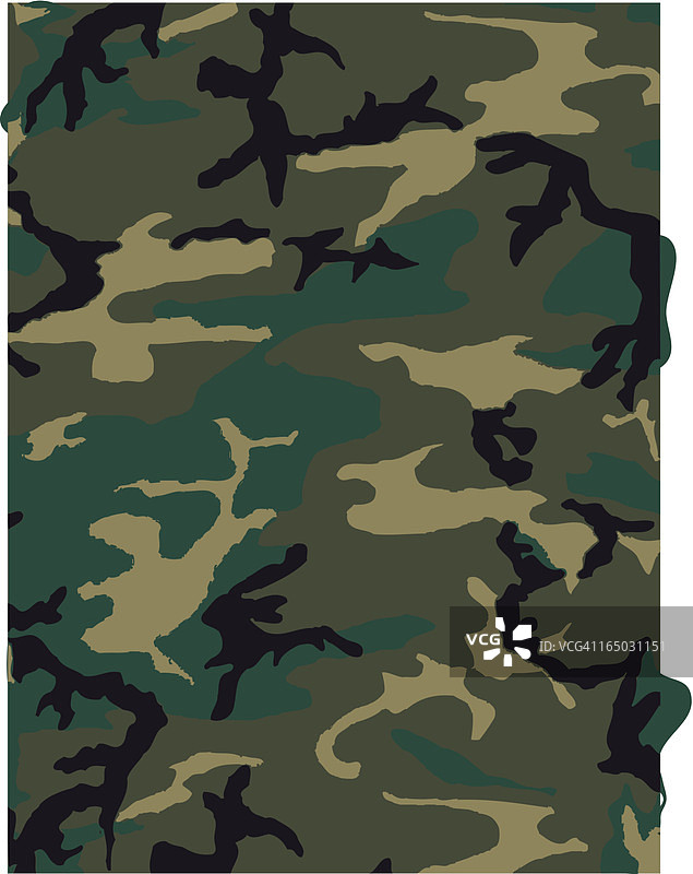 丛林绿色迷彩图案图片素材