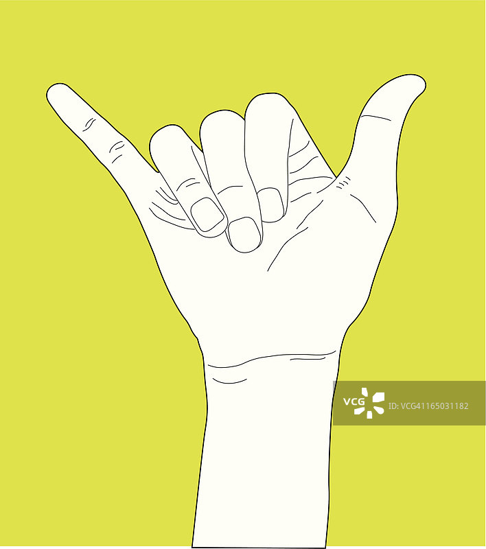 摇滚手势图片素材