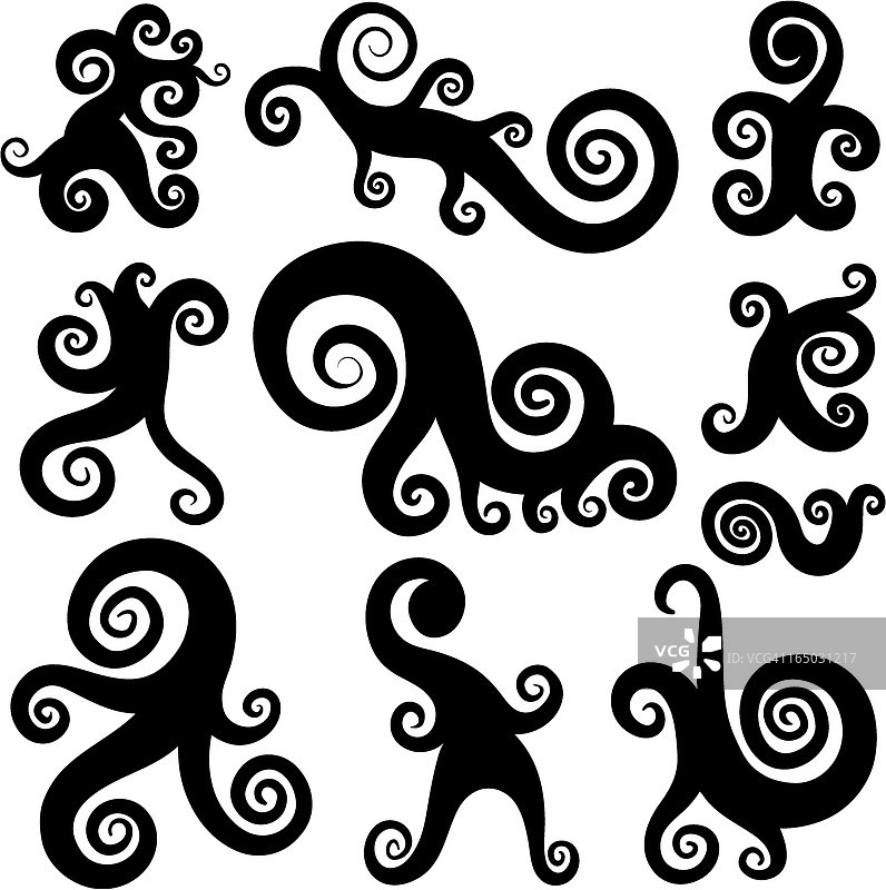 神秘的人物图片素材