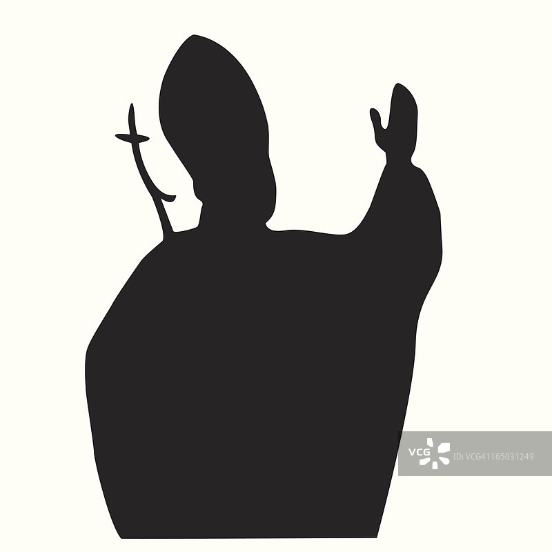 教皇（矢量图）图片素材