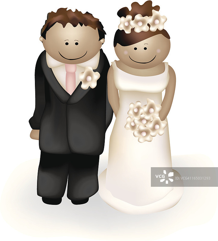 糖果新娘和新郎图片素材