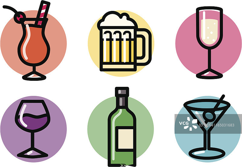 食品图标：饮品图片素材