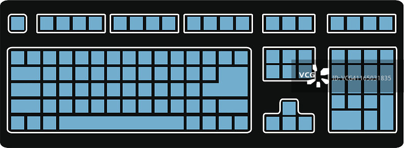 电脑键盘图片素材
