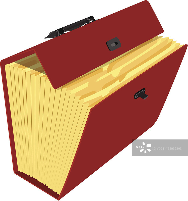 文件收纳盒矢量版本图片素材