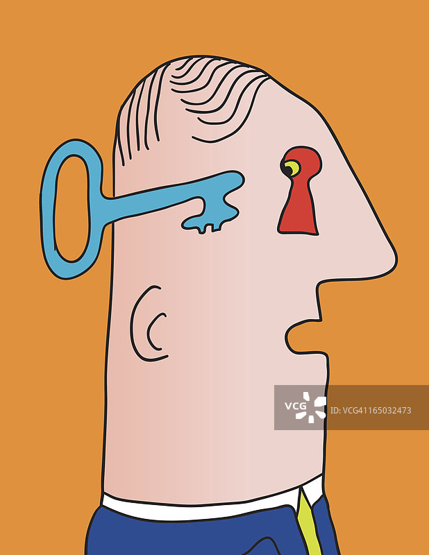 钥匙头图片素材