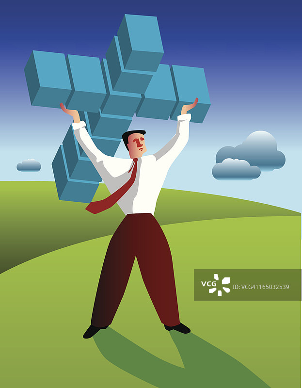 关爱十字架图片素材