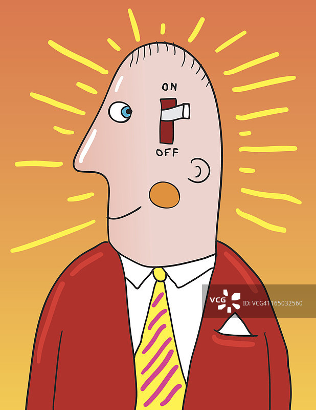 大脑开关图片素材