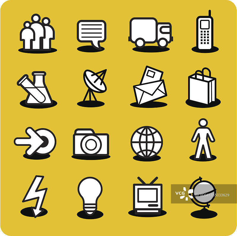 图标合集图片素材