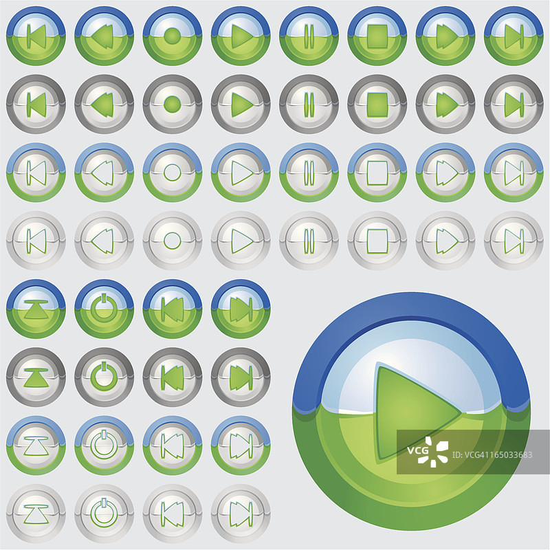 Chrome按钮03图片素材
