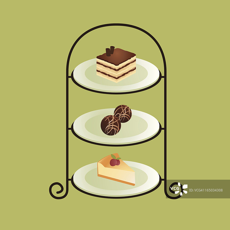 下午茶（矢量图）图片素材