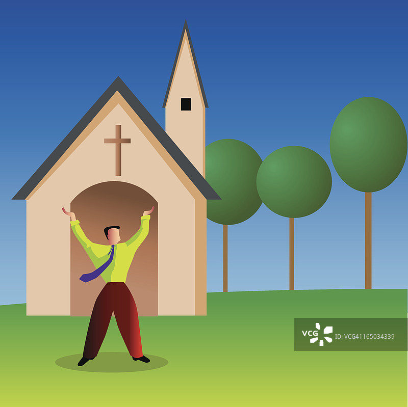 牧师图片素材