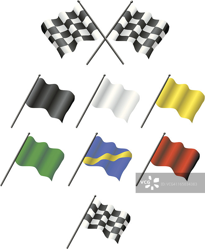 赛车旗图片素材